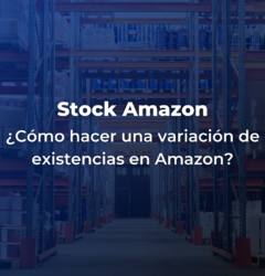 ¿Cómo hacer una variación de existencias en Amazon